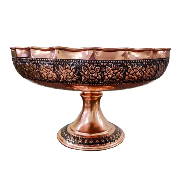 میوه خوری مسی پایه بلند نانو شده