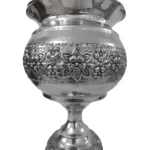 آجیل خوری مسیر پایه دار درب دار کروم