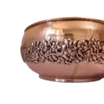 کاسه شکلات خوری مسی نانو طرح اطلس
